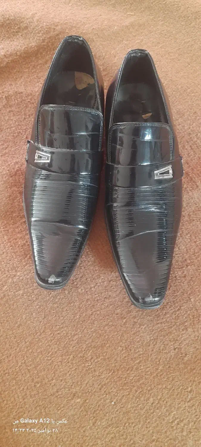 کت شلوار با کفش ورنی|لباس|ملایر, |دیوار