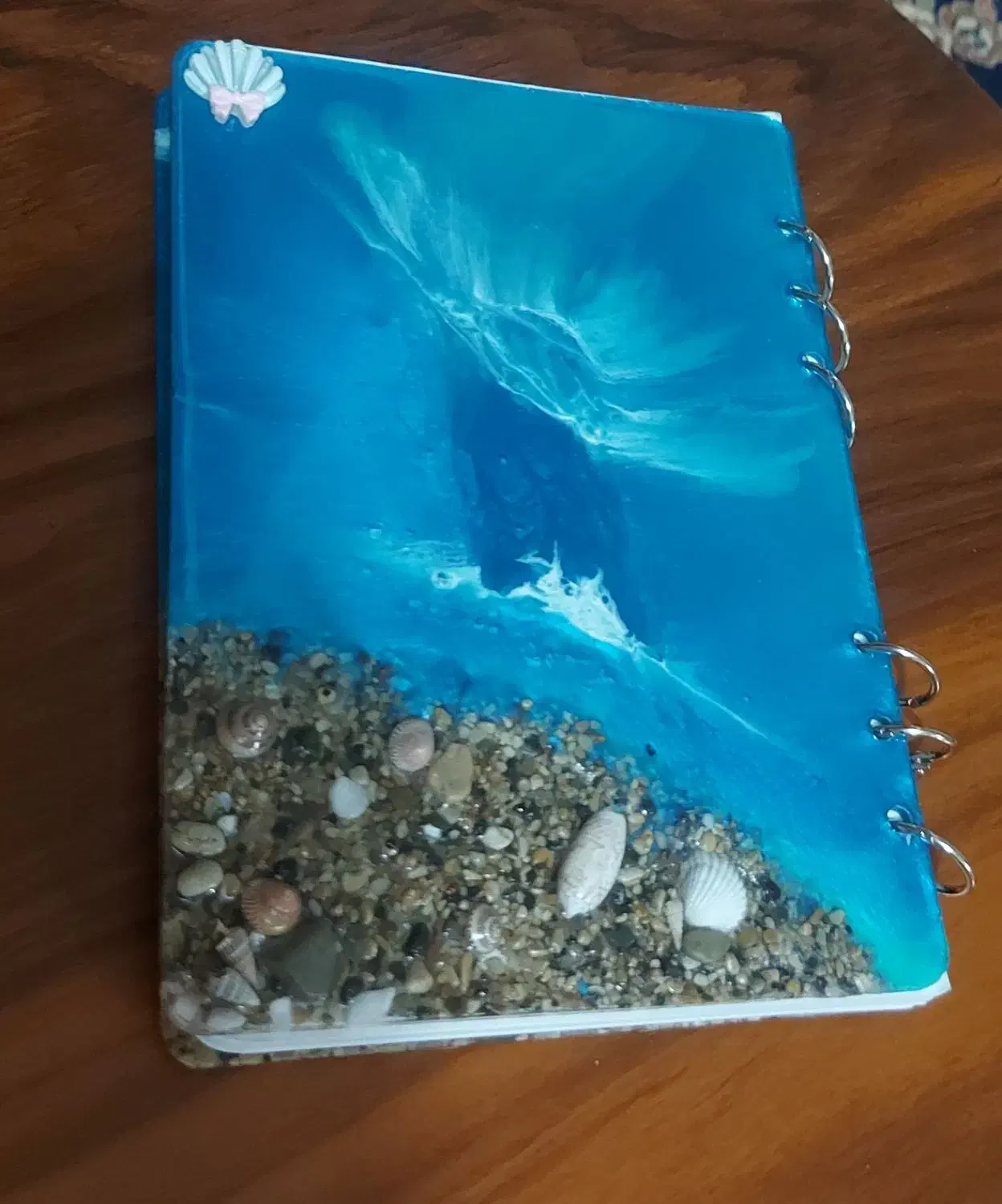 دفتر با جلد رزینی|صنایع دستی و سایر لوازم تزئینی|قم, حنیف نژاد|دیوار