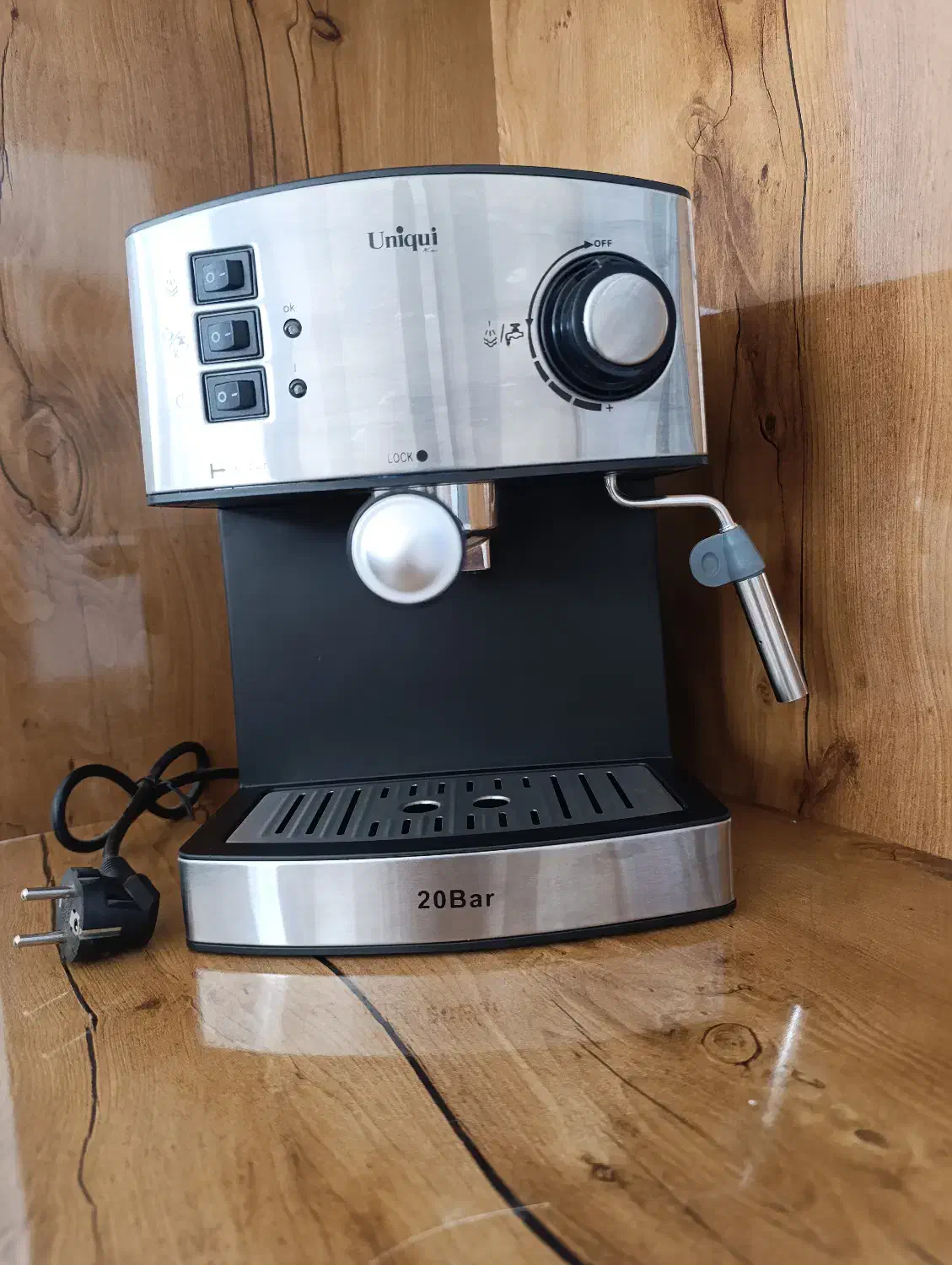 اسپرسو ساز uniqui (۲۰بار)|سماور، چای‌ساز، قهوه‌ساز|کاشمر, |دیوار