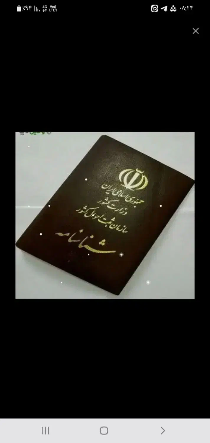 شناسنامه و کارت بهداشت گمشده|اشیا|سبزوار, نواب صفوی|دیوار