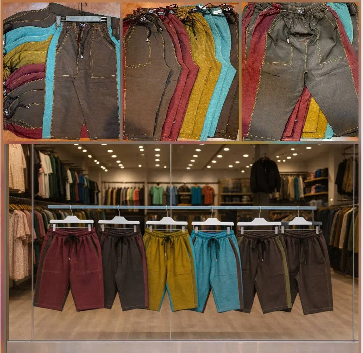 فقط فقط عمده - شلوارک کتان ۲ شماره مردانه|لباس|قشم, |دیوار