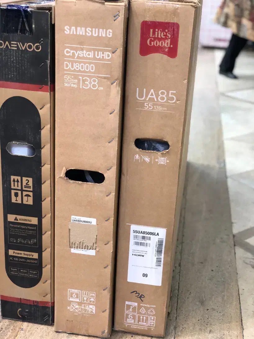 ال ای دی سامسونگ ال جی تمامی سایز ها 2025 QLED|تلویزیون و پروژکتور|مشهد, کوشش|دیوار