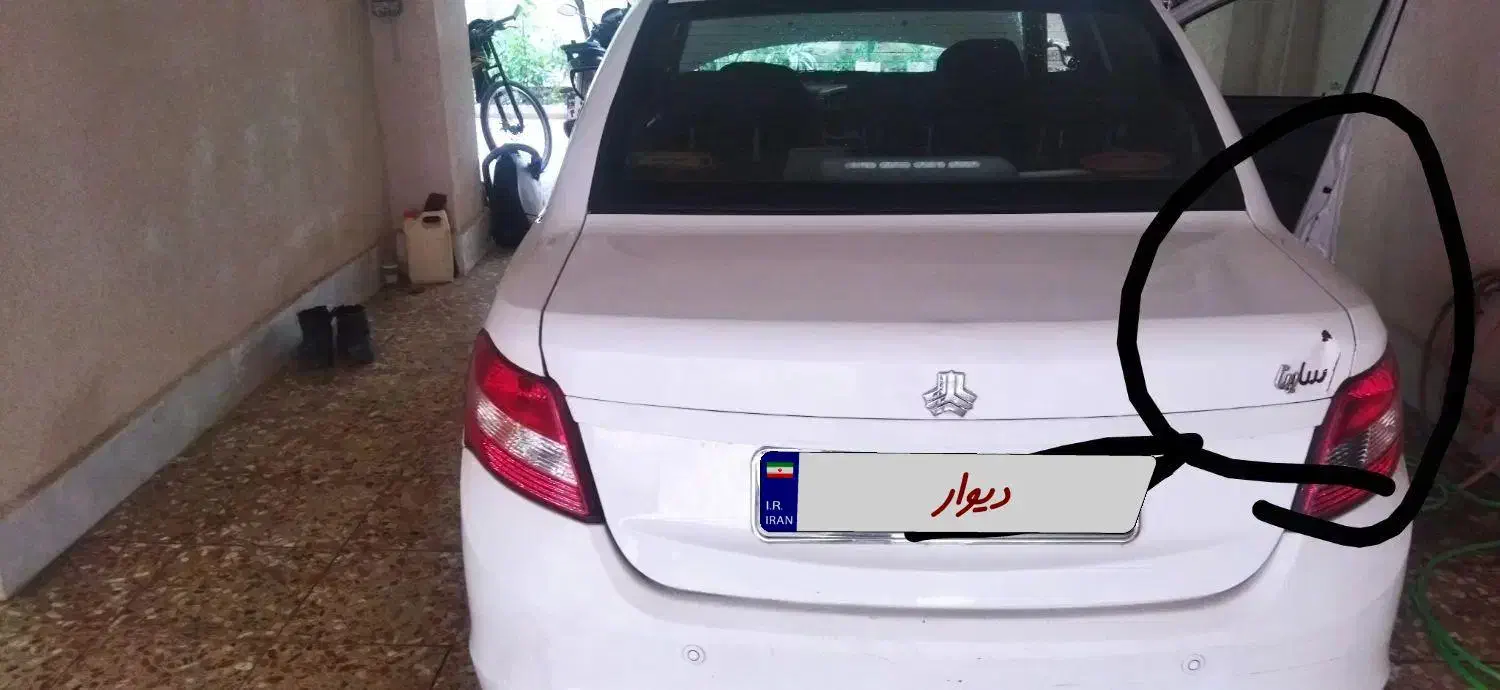 ساینا مدل 96 دوگانه سی ان جی|خودرو سواری و وانت|لاهیجان, کوی زمانی|دیوار