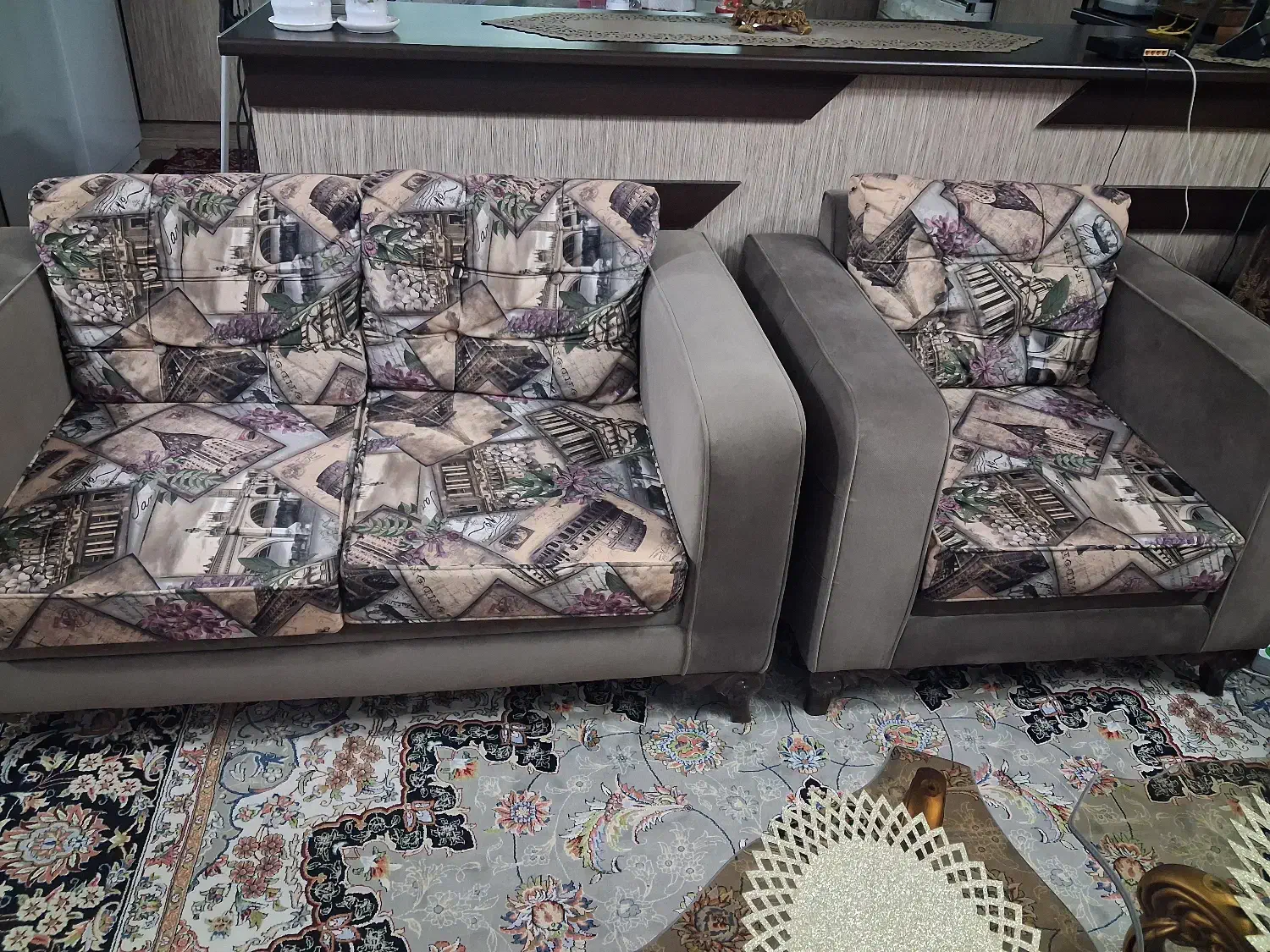 مبل راحتی|مبلمان خانگی و میز عسلی|نهاوند, |دیوار