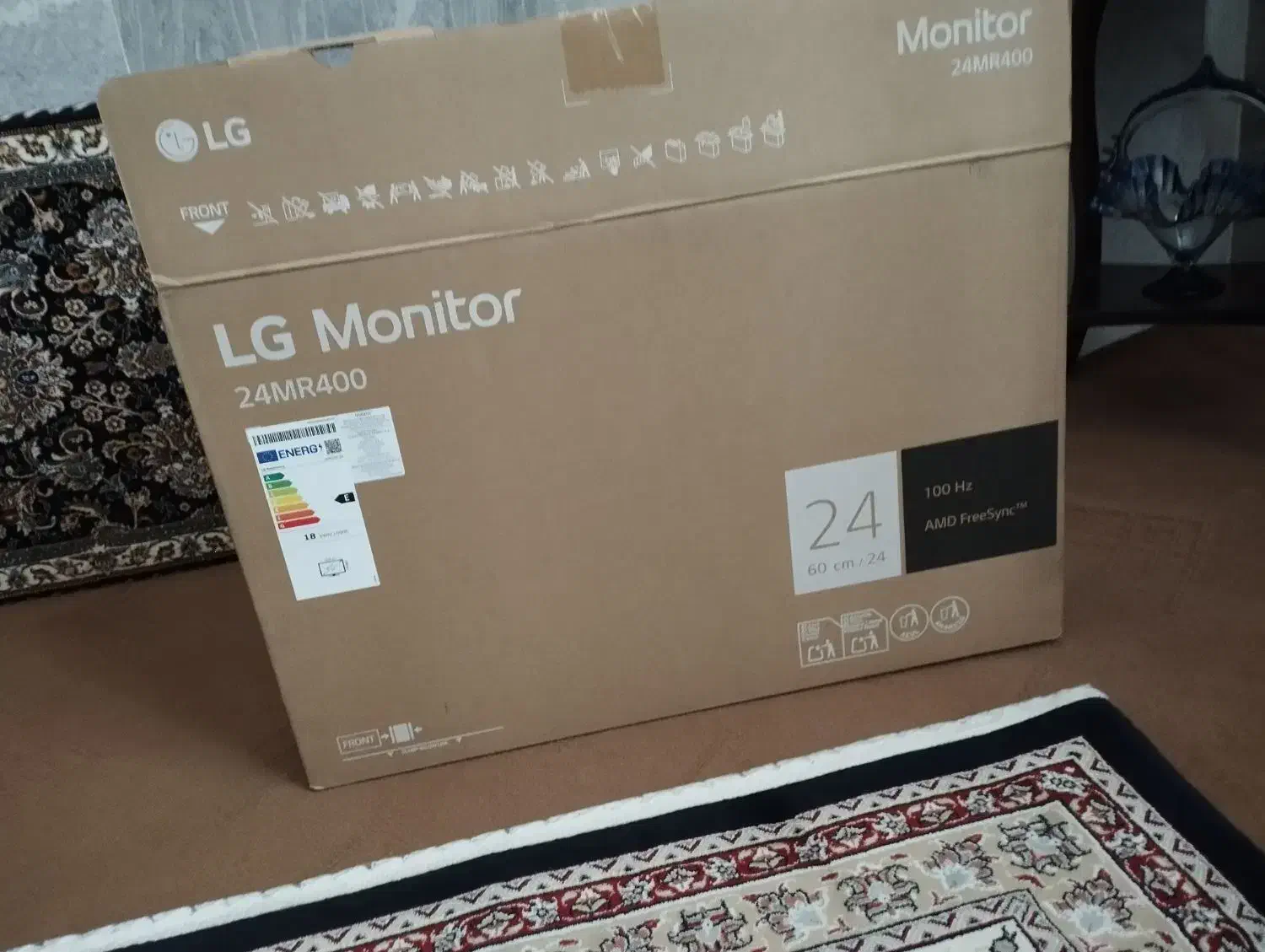 LG 24 MR400 100Hz نو نو کارتن دار|قطعات و لوازم جانبی رایانه|قروه, |دیوار