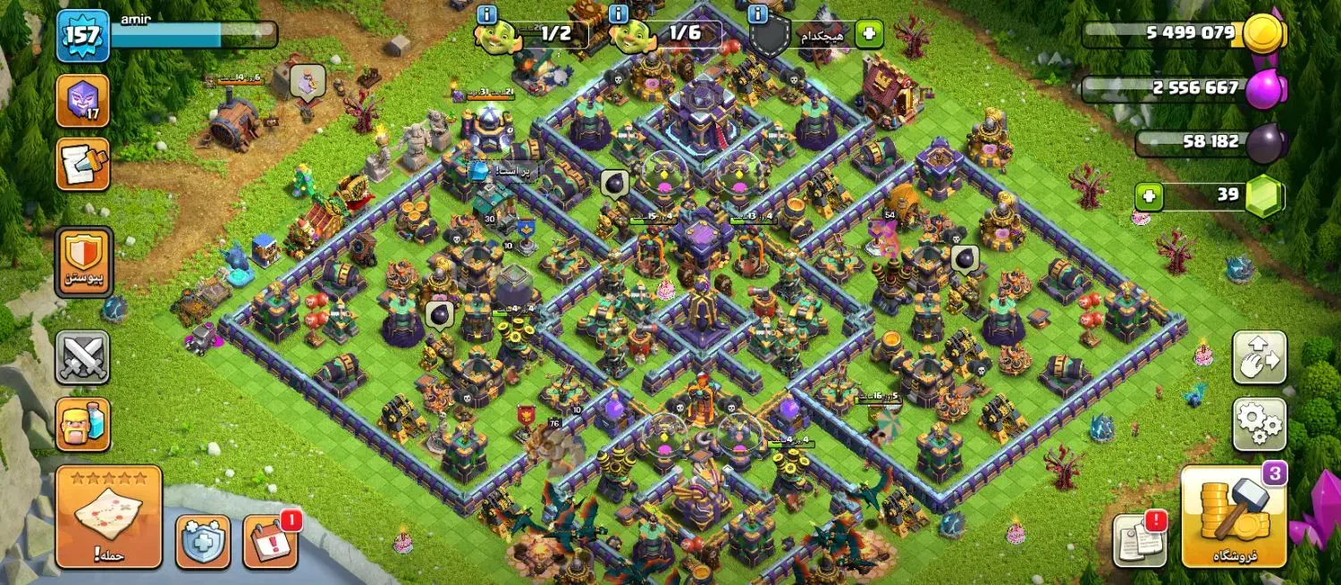 اکانت کلش تان ۱۵|کنسول، بازی ویدئویی و آنلاین|جیرفت, |دیوار