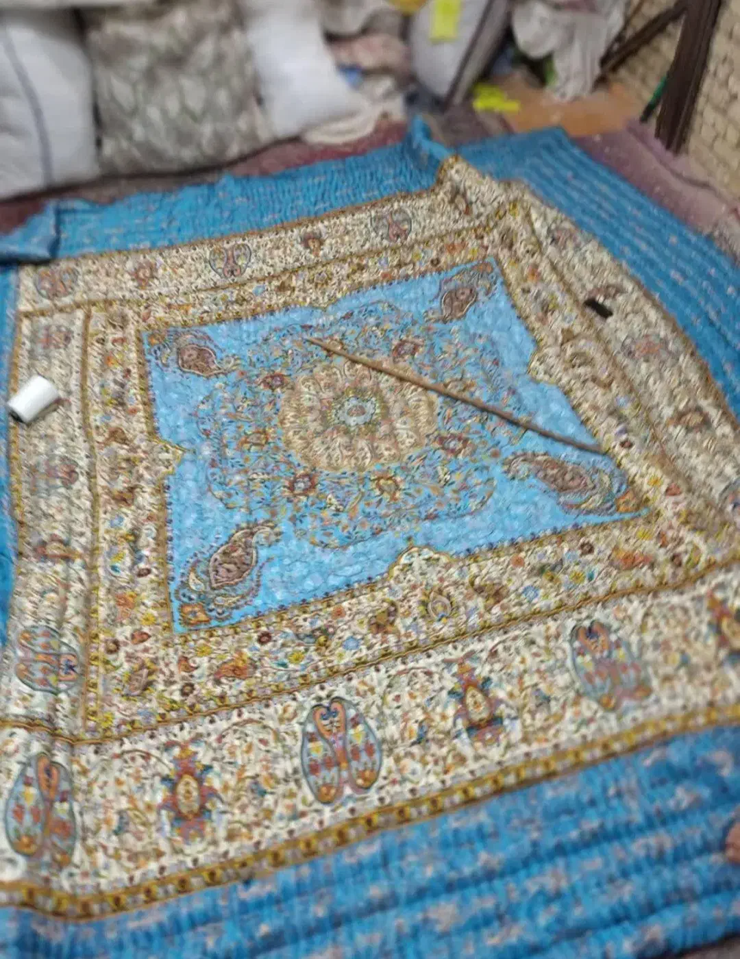 لحاف کرسی سبلان داغی 4 در 4 با پشم گوسفندی فول|رختخواب، بالش، پتو|تهران, شهرک ولیعصر جنوبی|دیوار