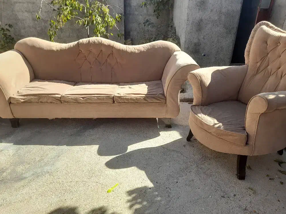 مبل 7 نفره|مبلمان خانگی و میز عسلی|ننور, |دیوار