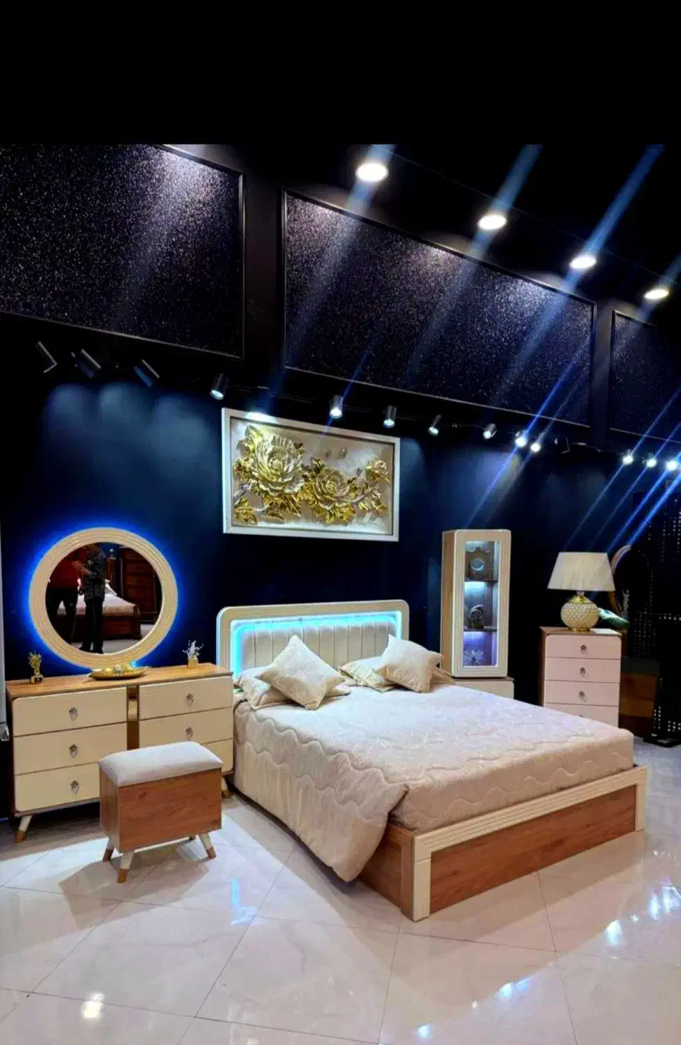 سرویس تخت خواب مدل اوین دو نفره و تک نفره|تخت و سرویس خواب|چهاردانگه (تهران), |دیوار