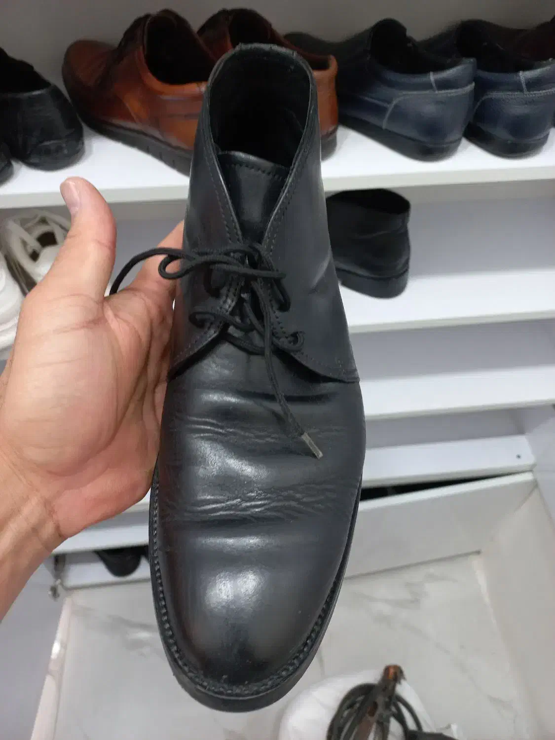 کفش نیم بوت چرم طبیعی درسا|کیف، کفش، کمربند|کرج, فاز ۴ مهرشهر|دیوار