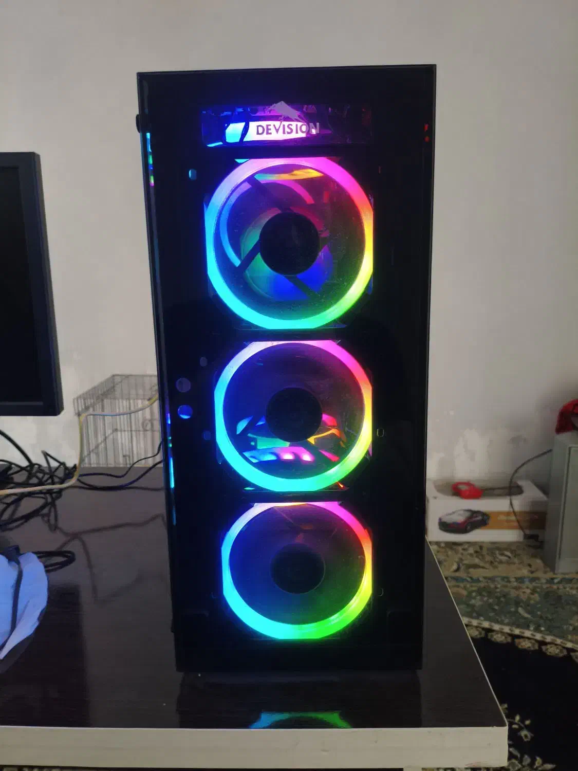 کیس کامپیوتر گیمینگ (فروش فوری)|رایانه رومیزی|نورآباد ممسنی, |دیوار