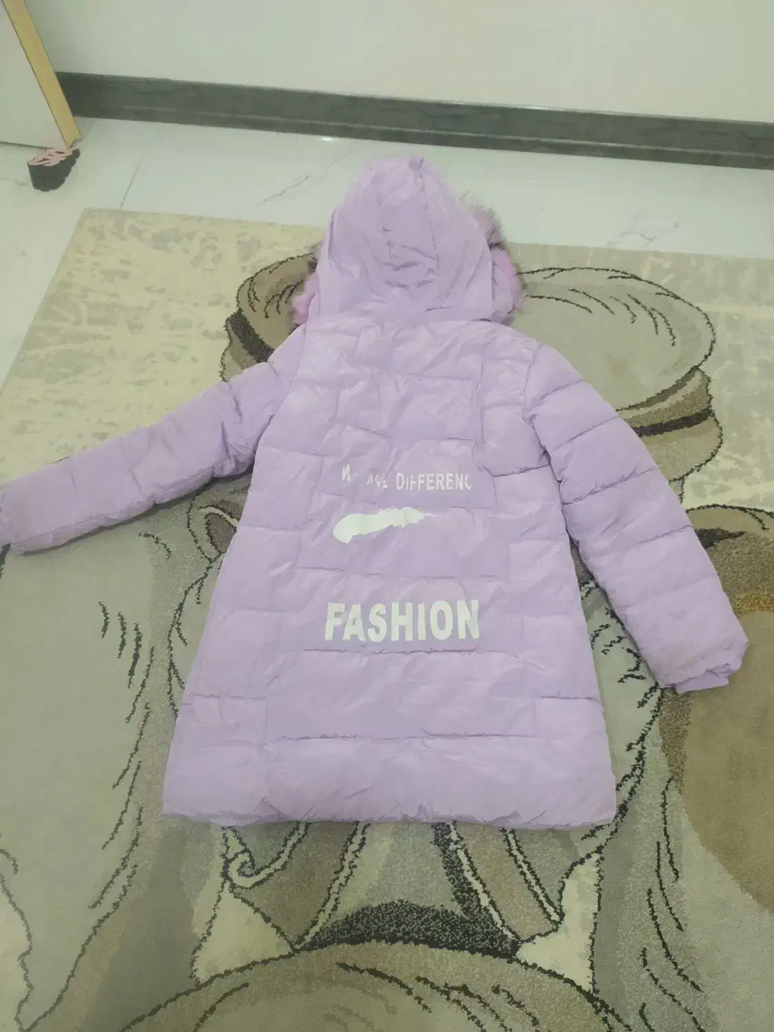 کاپشن دخترانه|کفش و لباس بچه|مشکیندشت, |دیوار