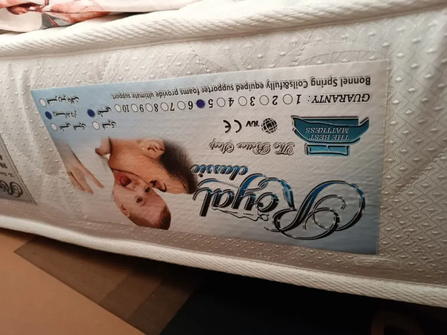 تشک تخت دونفره|تخت و سرویس خواب|همدان, |دیوار