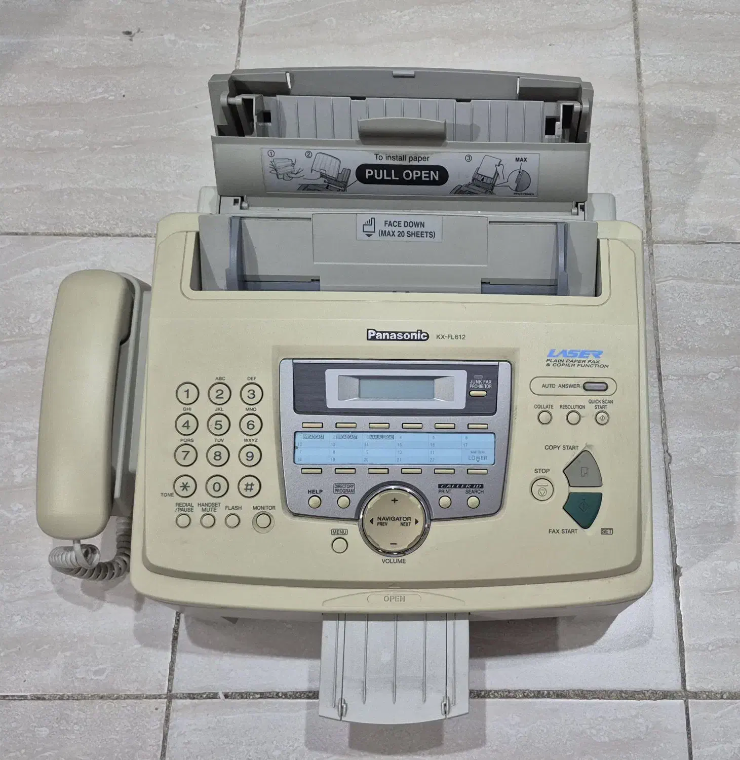 دستگاه فکس پاناسونیک مدل kx fl612|پرینتر، اسکنر، کپی، فکس|شهریار, شهرک شاهد|دیوار