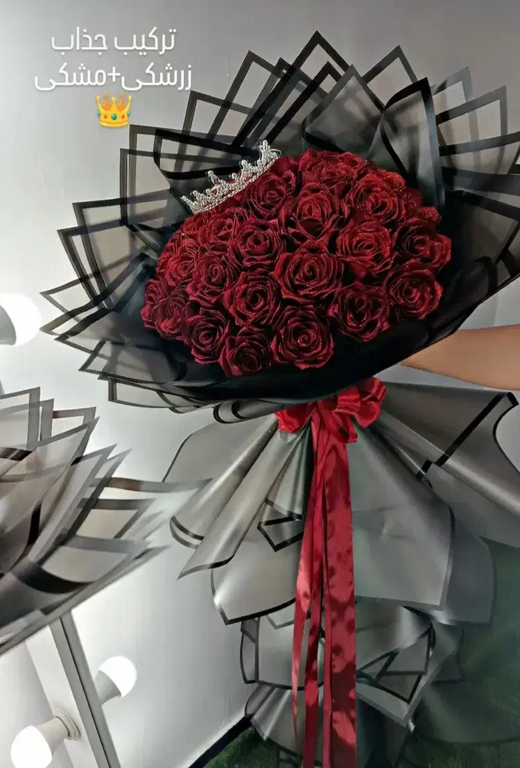 رز ربانی «رز جاودان»|گل مصنوعی|ابهر, |دیوار