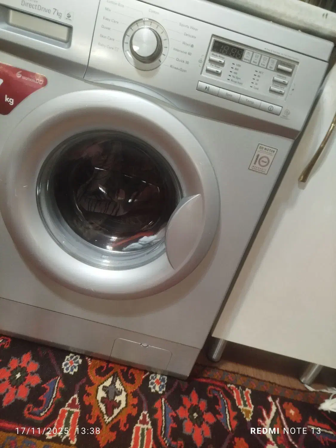 لباسشویی ال جی اصل کره|ماشین لباسشویی و خشککن لباس|خسروشاه, |دیوار