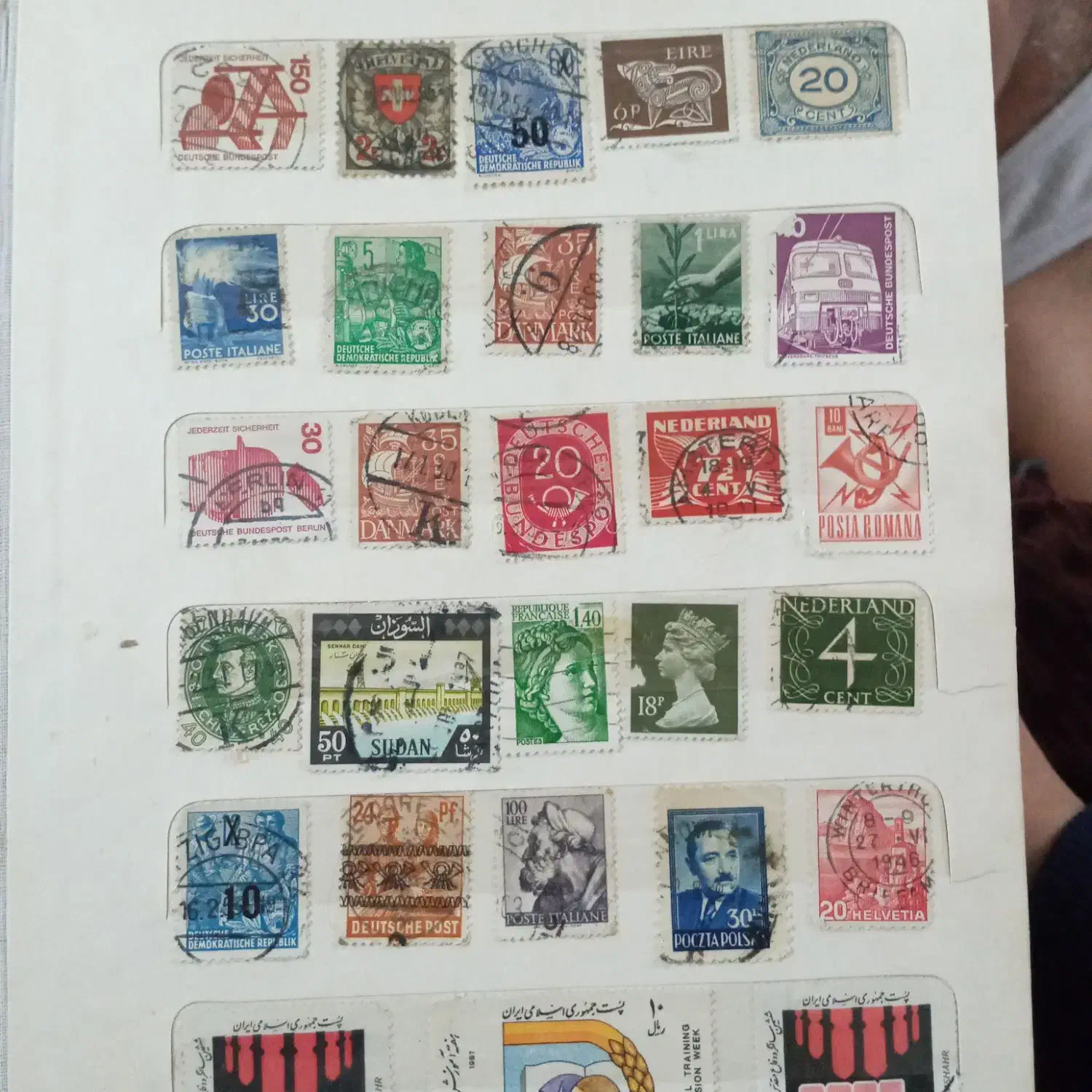 دفتر تمبر|کلکسیون سکه، تمبر، اسکناس|تهران, امام زاده عبدالله|دیوار