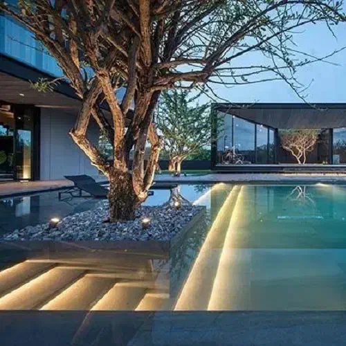 نور پردازی نمای ساختمان ،استخری ،دفنی،اجناس برقی|لامپ و چراغ|اصفهان, ارغوانیه|دیوار