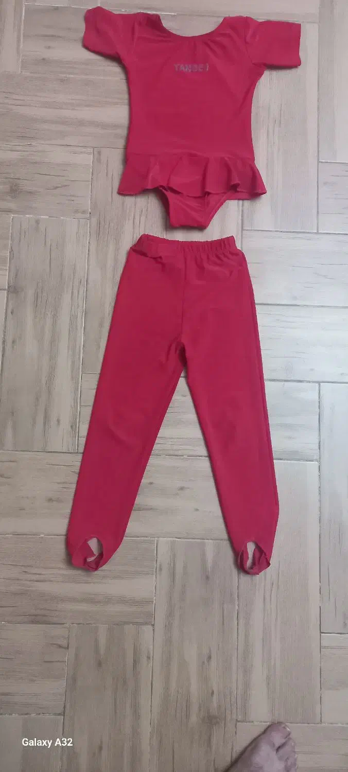 لباس ژیمناستیک دخترانه|کفش و لباس بچه|رشت, نیکمرام|دیوار