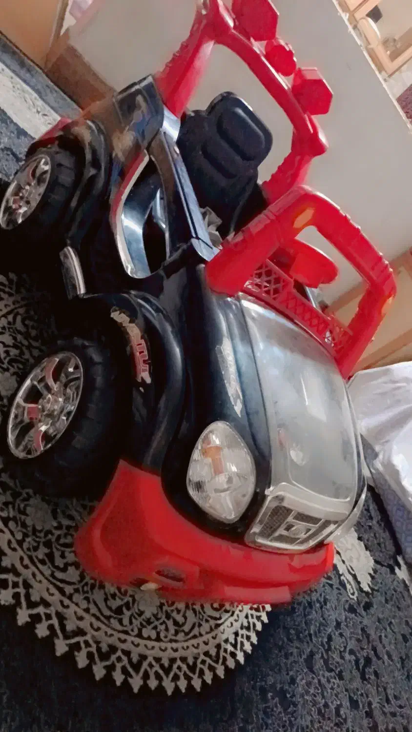 ماشین شارژی کودک|اسباببازی بچه|آبیک, |دیوار