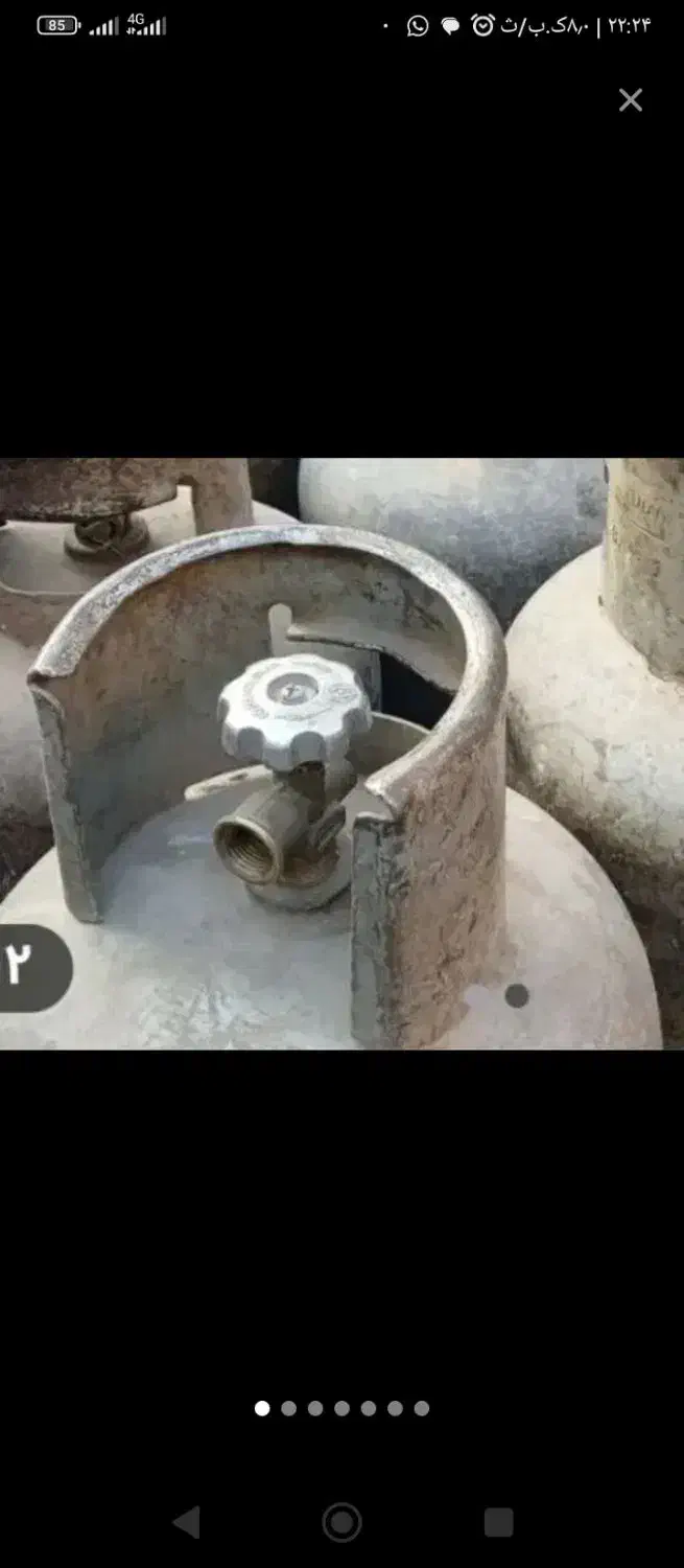 کپسول ۲۵کیلوی بوتان|اجاق گاز و لوازم برقی پخت‌وپز|قدس, شهر‌قدس|دیوار