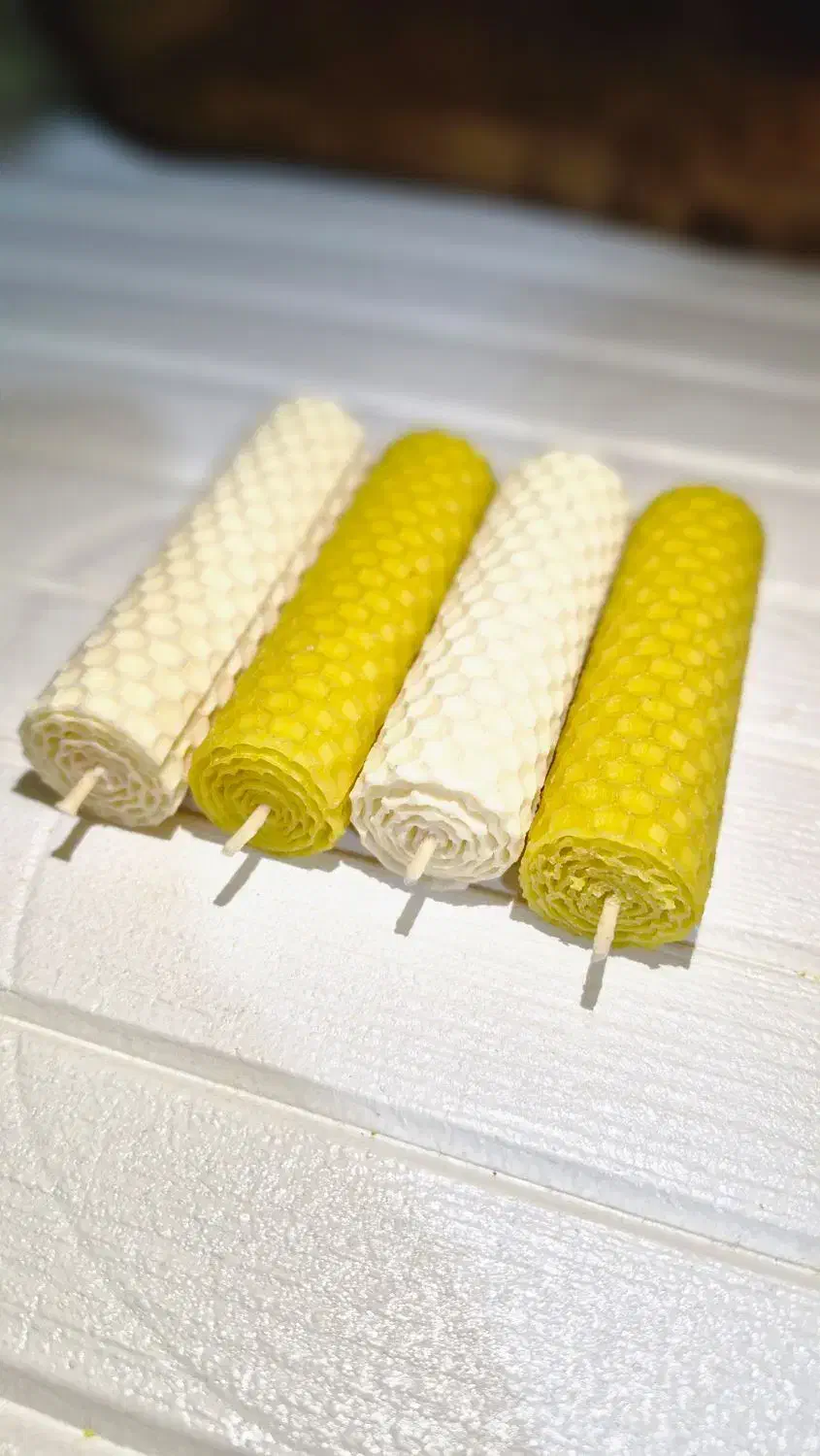 شمع موم عسل طبیعی|صنایع دستی و سایر لوازم تزئینی|تهران, شهرک غرب|دیوار