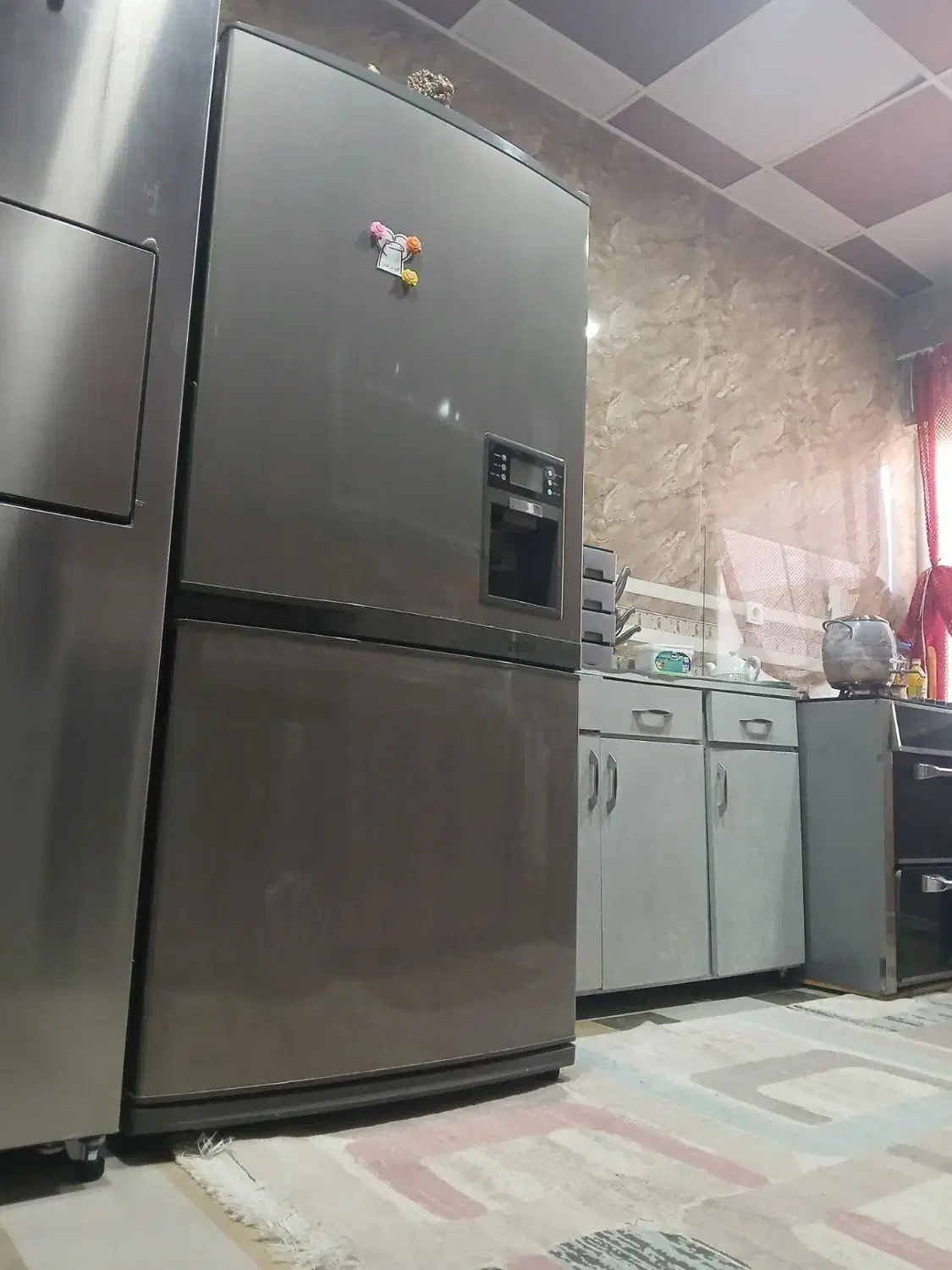 یخچال پایین فریزر 26 فوت اسنوا|یخچال و فریزر|کامیاران, |دیوار