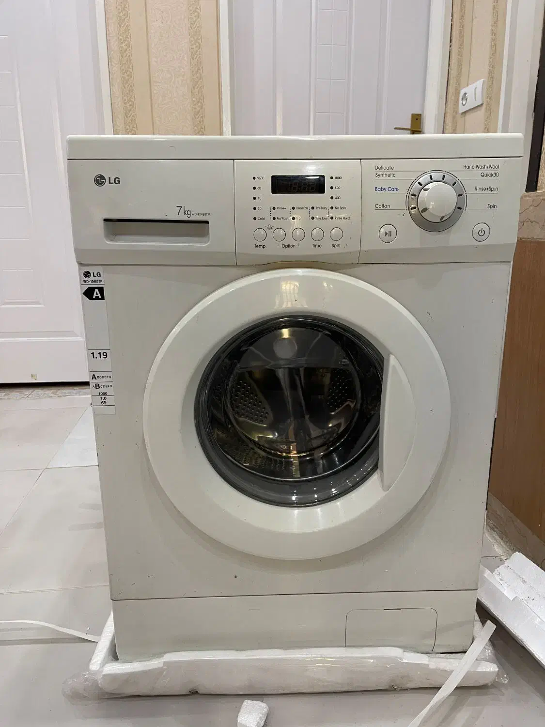 لباسشویی 7کیلوی الجی|ماشین لباسشویی و خشککن لباس|کازرون, |دیوار