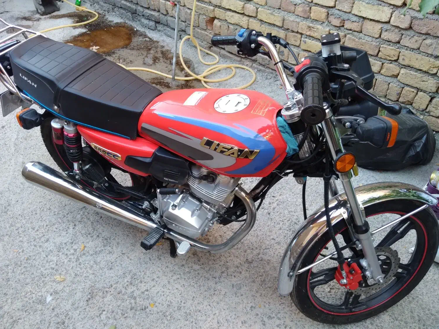 فروش موتور سیکلت لیفان ۲۰۰ استارتی|موتورسیکلت|دهگلان, |دیوار