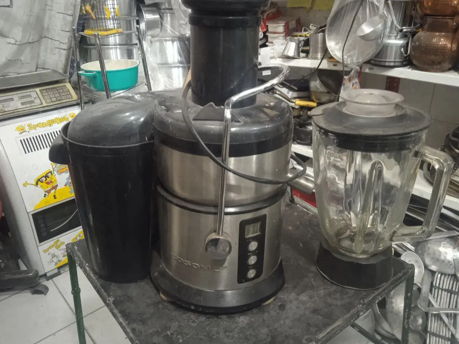 آبمیوه گیری و مخلوط کن و چرخ گوشت مارک گاسونیک|آبمیوهگیر و آبمرکباتگیر|شاهینشهر, فردوسی|دیوار