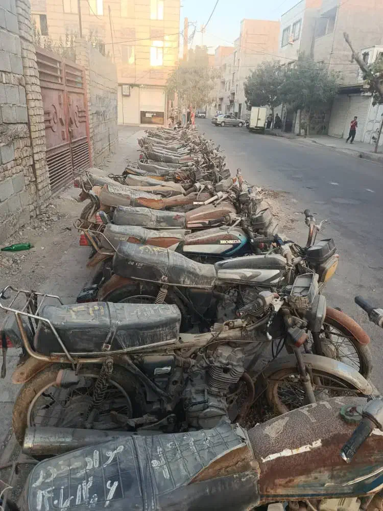 فروش موتورهای مزایدهای|موتورسیکلت|کرج, برغان|دیوار