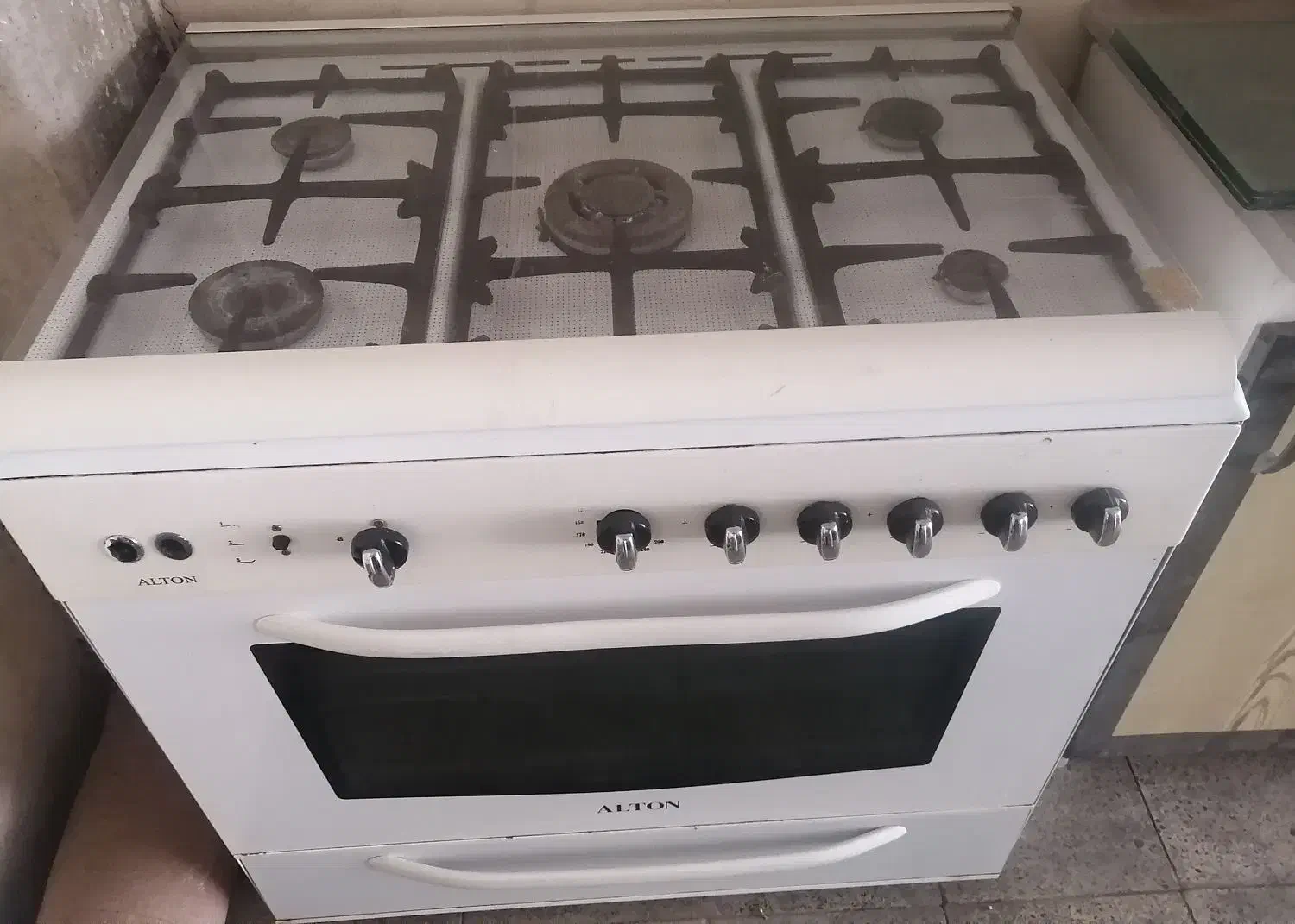 اجاق گاز 5 شعله آلتون|اجاق گاز و لوازم برقی پخت‌وپز|اسلام‌شهر, شهرک الهیه|دیوار