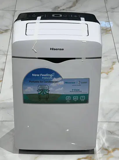 کولرگازی پرتابل هایسنس|کولر گازی و فنکوئل|قم, شهرک مهدیه (مدرس)|دیوار