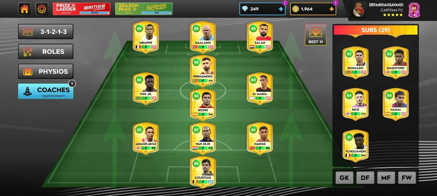 اکانت دریم لیگ و کلش فروشی|کنسول، بازی ویدئویی و آنلاین|یزد, |دیوار