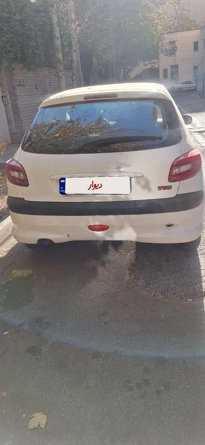 پژو206 مدل93|خودرو سواری و وانت|تهران, پاسداران|دیوار