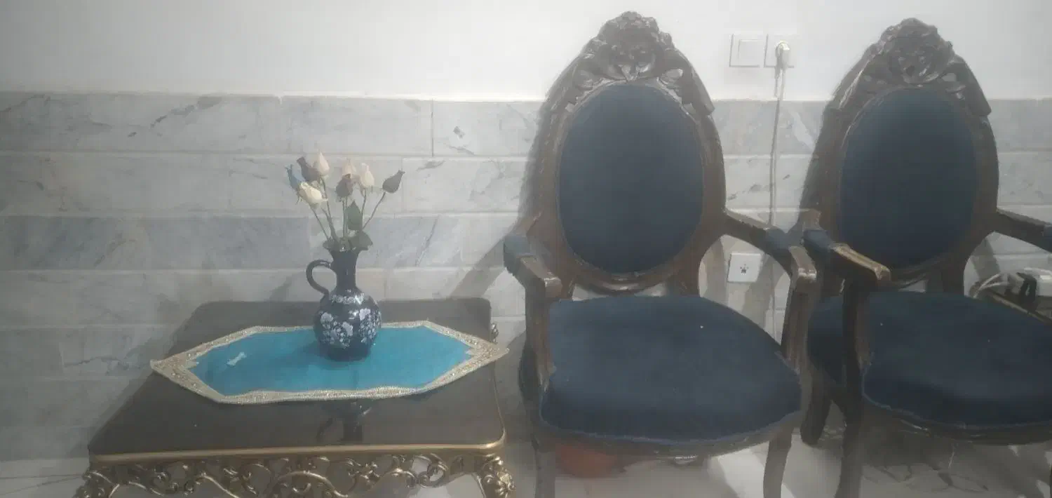 مبل ۹ نفره سلطنتی|مبلمان خانگی و میز عسلی|قم, صدوق|دیوار