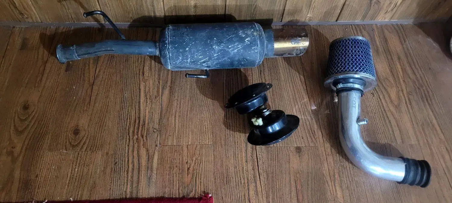 بوق و اگزوز و کیت مکش|قطعات یدکی و لوازم جانبی|شیراز, قلات|دیوار