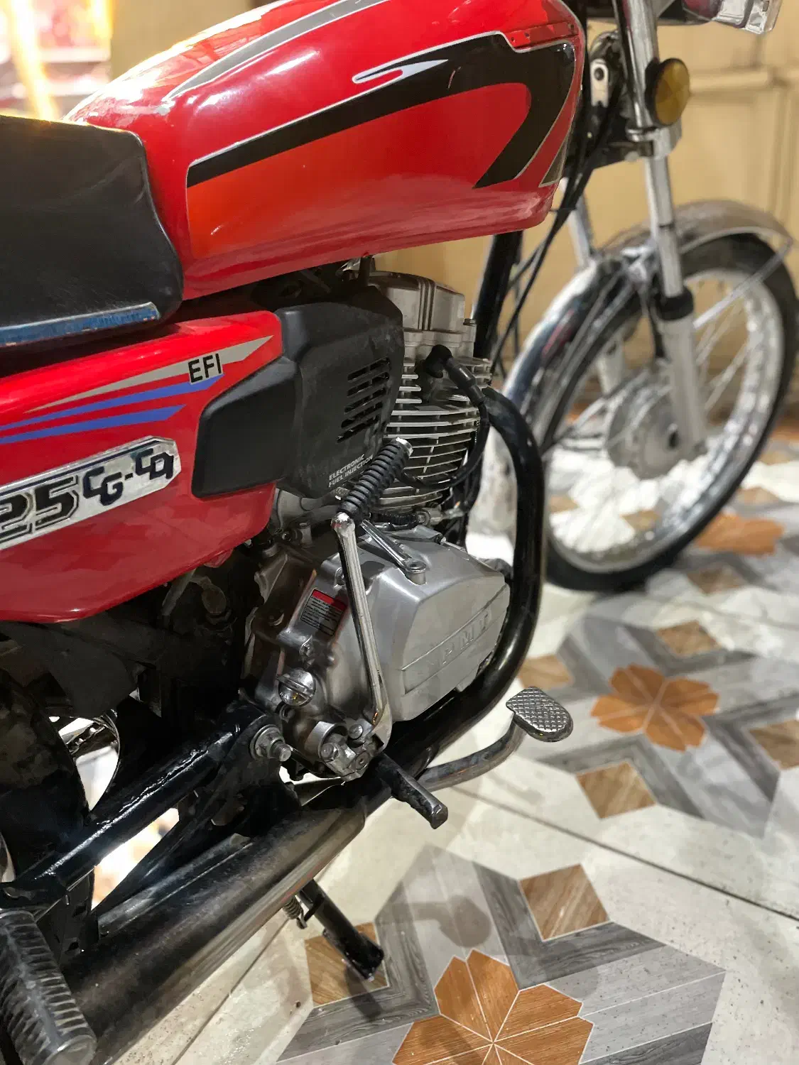 فروش موتور ۱۲۵ در حد خشک|موتورسیکلت|لاشار, |دیوار