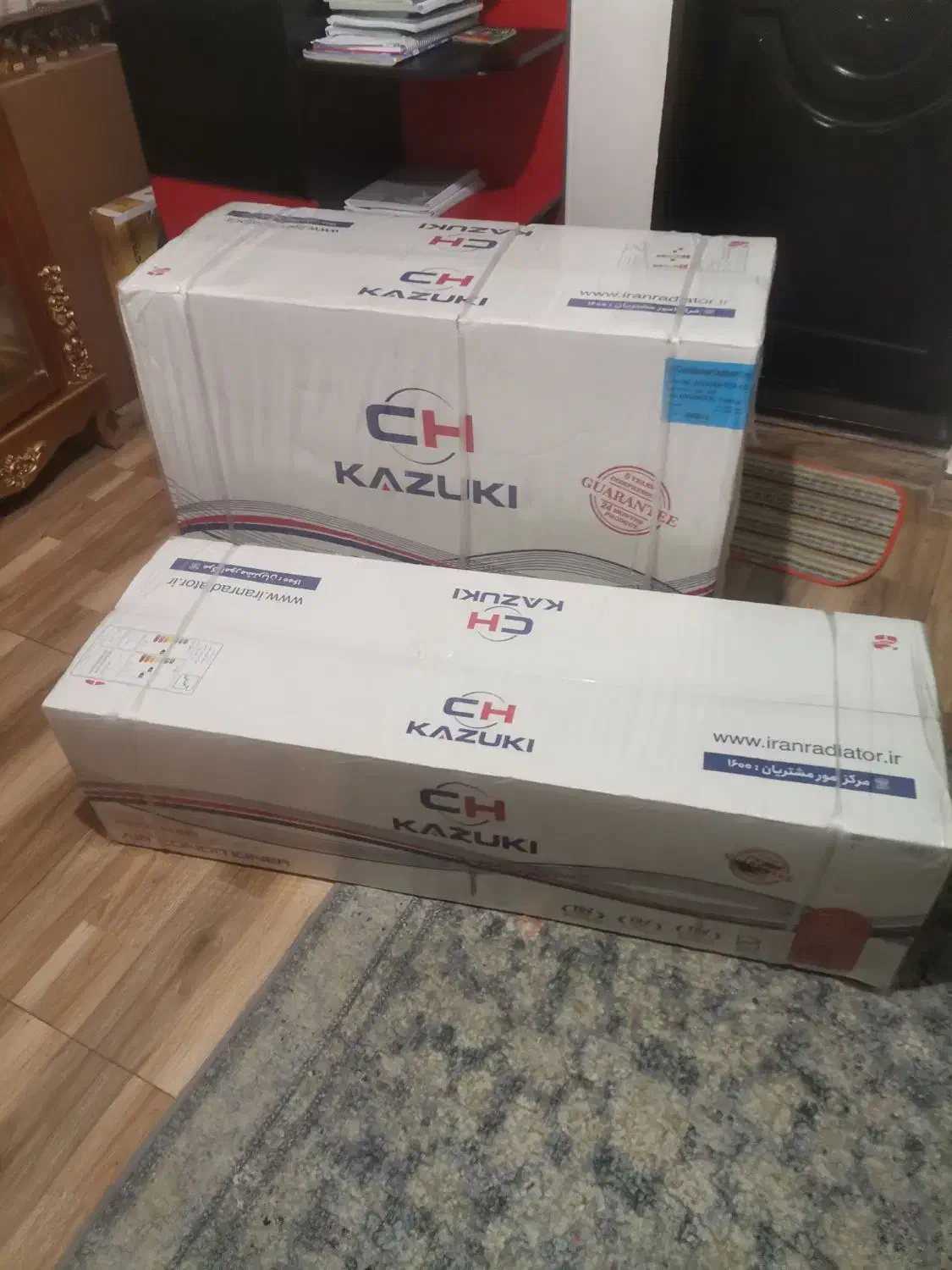 کولر گازی کازوکی 24000 اینورتر جنرال گلد24000|کولر گازی و فن‌کوئل|ماهدشت, |دیوار