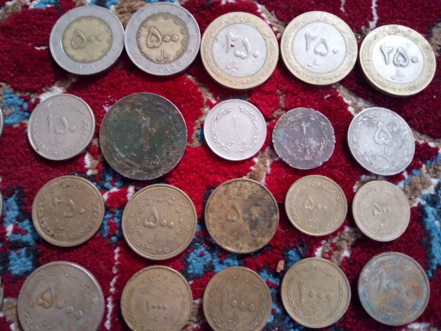 تعداد33عددسکه‌|کلکسیون سکه، تمبر، اسکناس|مشهد, نیزه|دیوار