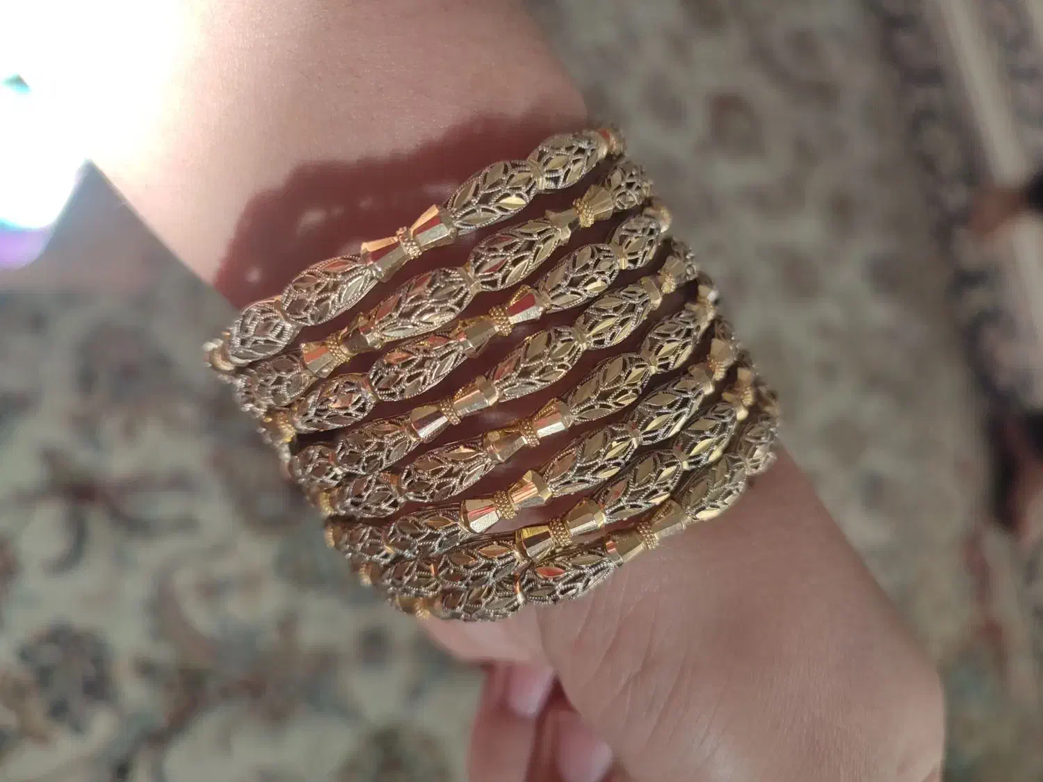 طلا مستعمل فقط 2درصد|جواهرات|زاوه, |دیوار