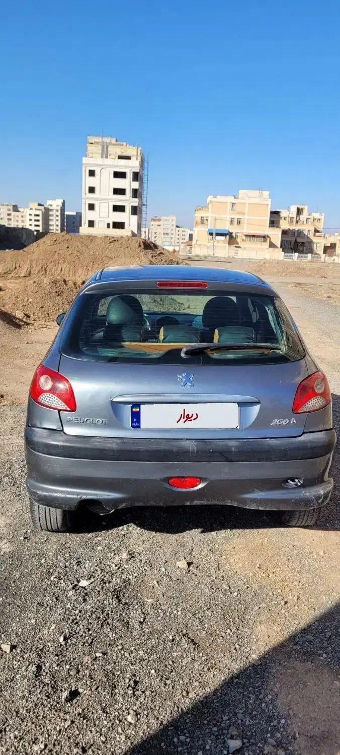 206 تیپ ۶|خودرو سواری و وانت|بوئین زهرا, |دیوار