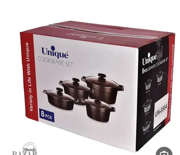 هشت پارچه چدنی unique|ظروف پخت‌وپز|مشکین‌دشت, |دیوار