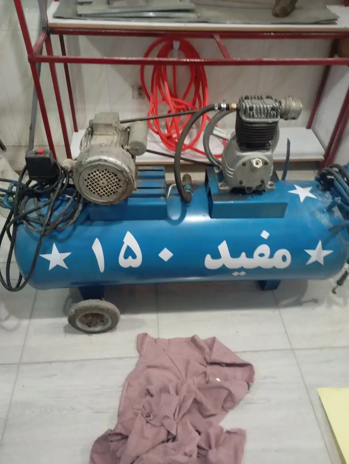 تانک باد عطیقه مال 20سال پیش 150لیتر|ابزارآلات|سنندج, |دیوار