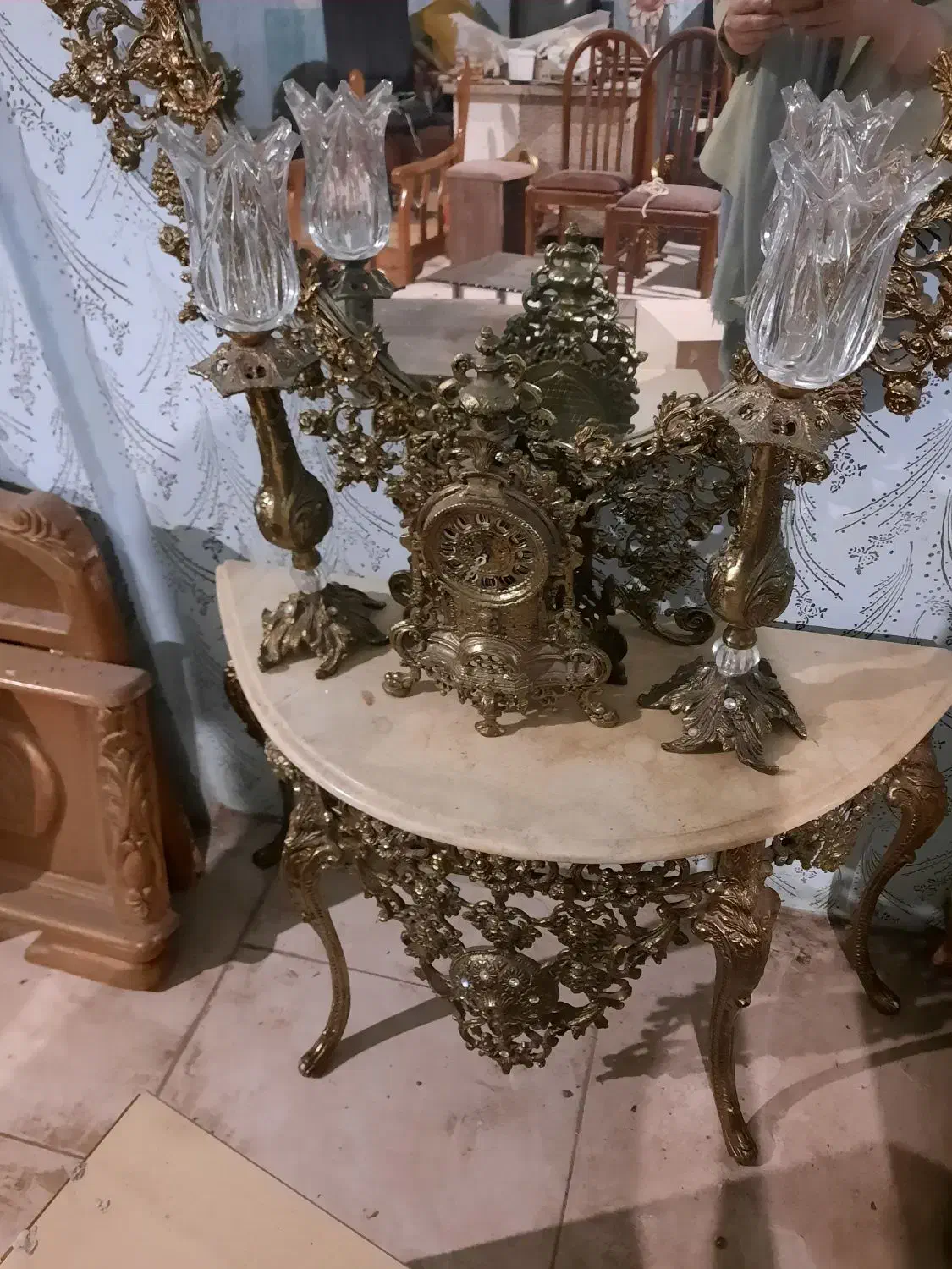 آینه کنسول|بوفه، ویترین، کنسول|ساری, |دیوار