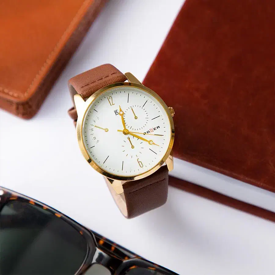 ساعت بند چرمی عقربه ای مردانه تیسوت|ساعت|شیراز, جمهوری|دیوار