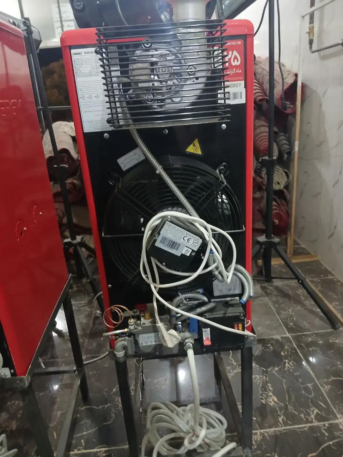 بخاری هیتر فن دار انرژی ۶۲۵|بخاری، هیتر، شومینه|قزوین, |دیوار