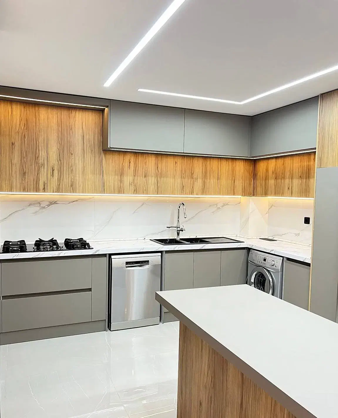 کابینت MDF هایگلاس پلی اورتان نئوکلاسیک اقساط|مصالح و تجهیزات ساختمان|کرمان, |دیوار