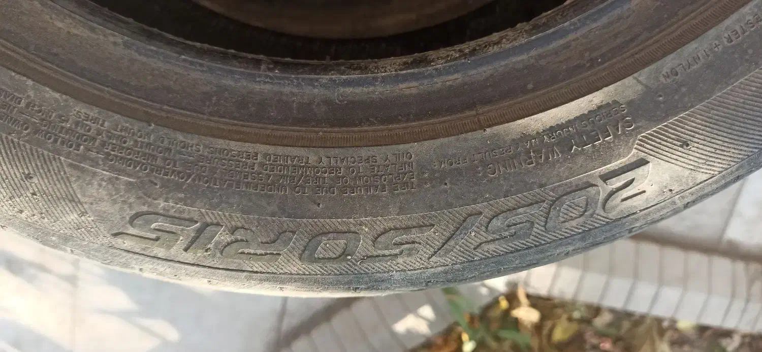 لاستیک ۱۵ فاق ۵۰ لاسا|قطعات یدکی و لوازم جانبی|مشگین شهر, |دیوار