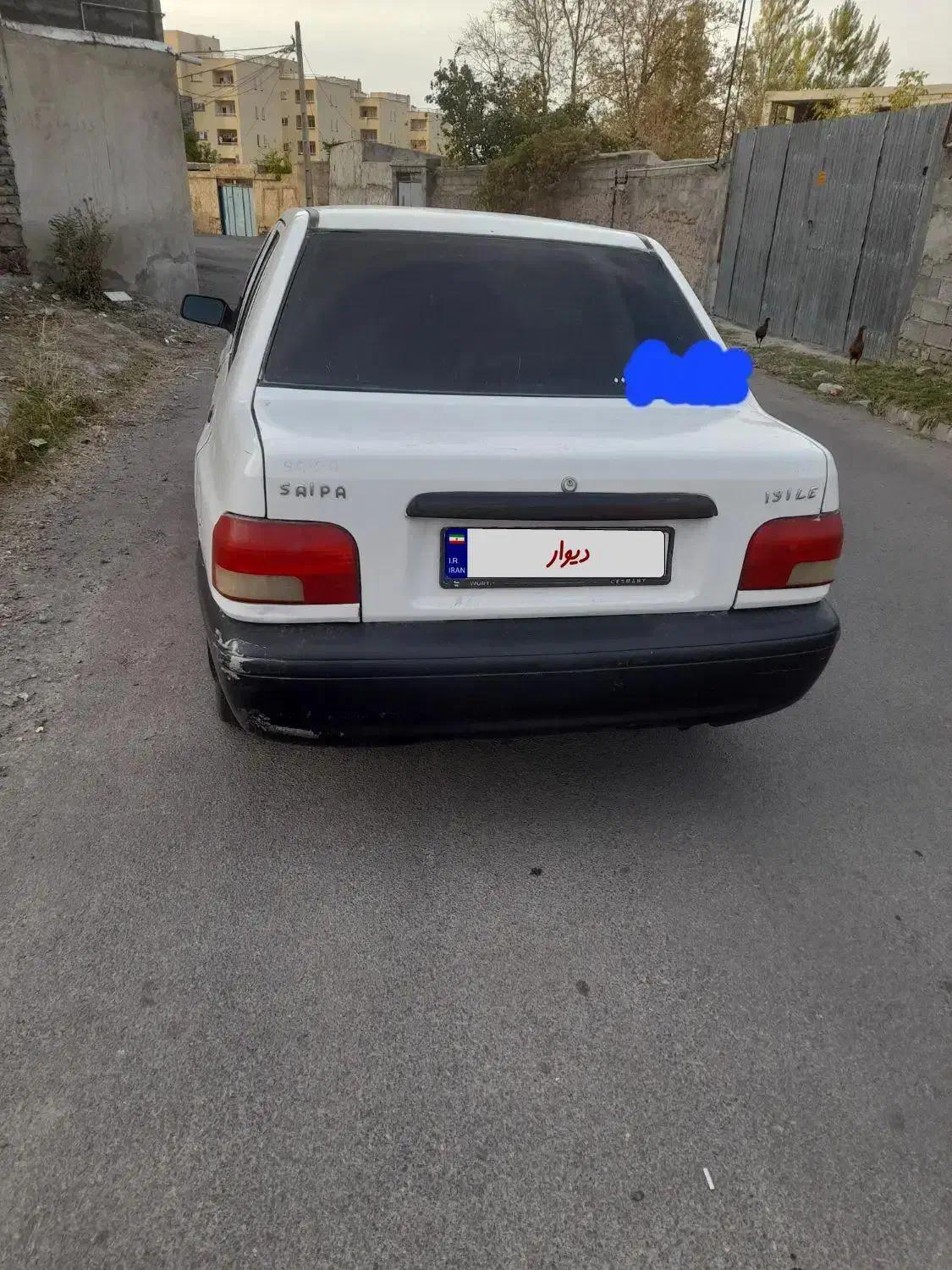 پراید مدل ۷۸ سفید|خودرو سواری و وانت|مشگین شهر, |دیوار